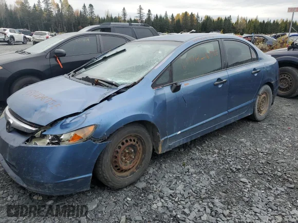 ✅ 2008 Honda Civic DX • VIN: 2HGFA15258H024357 • Лот: 85742875. Опубликован ранее на Copart с пробегом 247 599 миль. Бесплатный доступ к архиву аукционных продаж из США и подробный отчёт об истории автомобиля на DreamBid. Изображение 1.