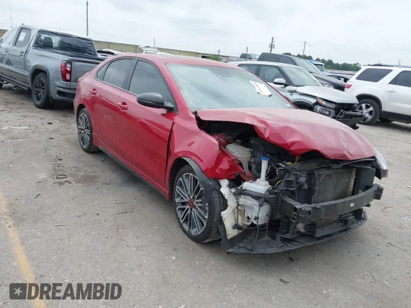 ✅ 2023 Kia Forte GT • VIN: 3KPF44AC9PE544867 • Лот: 44914280. Опубліковано раніше на IAAI з пробігом 55 527 миль. Безкоштовний доступ до архіву аукціонних продажів зі США та докладний звіт про історію автомобіля на DreamBid. Зображення 1.