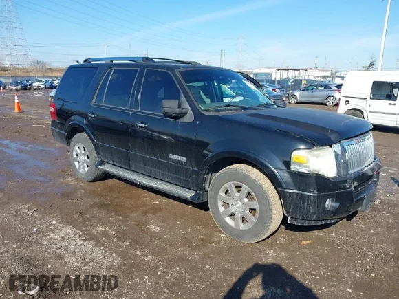 ✅ 2007 Ford Expedition Limited • VIN: 1FMFU195X7LA80222 • Lot: 41509870. Wystawiony na IAAI z przebiegiem 163 149 mil. Bezpłatny archiwum sprzedaży aukcyjnych z USA i szczegółowy raport historii pojazdu na DreamBid. Zdjęcie 1.