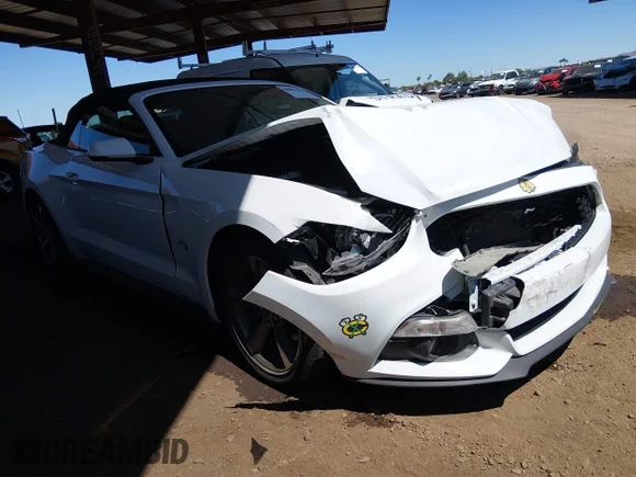 ✅ 2015 Ford Mustang EcoBoost Premium • VIN: 1FATP8UH5F5426050 • Лот: 44881162. Опубліковано раніше на IAAI з пробігом 68 757 миль. Безкоштовний доступ до архіву аукціонних продажів зі США та докладний звіт про історію автомобіля на DreamBid. Зображення 1.