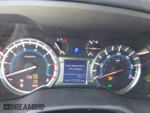 ✅ 2017 Toyota 4Runner TRD Pro • VIN: JTEBU5JR2H5432798 • Lot: 43444504. Listed on IAAI with 121,902 mi. Free auction sales archive from the USA and detailed vehicle history report at DreamBid. Image 7.