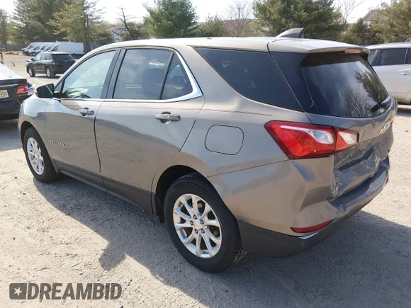 ✅ 2018 Chevrolet Equinox LT • VIN: 3GNAXJEV9JS502114 • Lot: 44843679. Listed on IAAI with 104,751 mi. Free auction sales archive from the USA and detailed vehicle history report at DreamBid. Image 3.