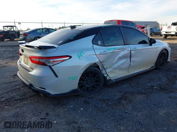 ✅ 2020 Toyota Camry TRD • VIN: 4T1NZ1AK5LU043081 • Lot: 44316559. Wystawiony na IAAI z przebiegiem 80 092 mil. Bezpłatny archiwum sprzedaży aukcyjnych z USA i szczegółowy raport historii pojazdu na DreamBid. Zdjęcie 4.