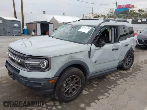 ✅ 2023 Ford Bronco Sport Big Bend • VIN: 3FMCR9B61PRD83106 • Лот: 44040794. Опубліковано раніше на IAAI з пробігом 41 352 миль. Безкоштовний доступ до архіву аукціонних продажів зі США та докладний звіт про історію автомобіля на DreamBid. Зображення 2.