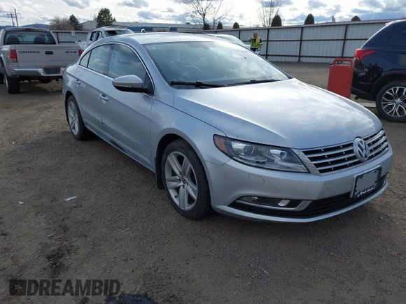 ✅ 2014 Volkswagen CC Sport • VIN: WVWBP7ANXEE502211 • Lot: 44503805. Listed on IAAI with 170,691 mi. Free auction sales archive from the USA and detailed vehicle history report at DreamBid. Image 1.