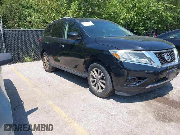 ✅ 2016 Nissan Pathfinder SV • VIN: 5N1AR2MNXGC617504 • Lot: 42925078. Listed on IAAI with 174,263 mi. Free auction sales archive from the USA and detailed vehicle history report at DreamBid. Image 1.