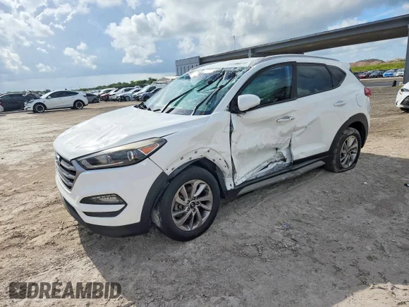 ✅ 2017 Hyundai Tucson SE Plus • VIN: KM8J33A42HU503107 • Lot: 53899676. Listed on Copart with 102,346 mi. Free auction sales archive from the USA and detailed vehicle history report at DreamBid. Image 1.