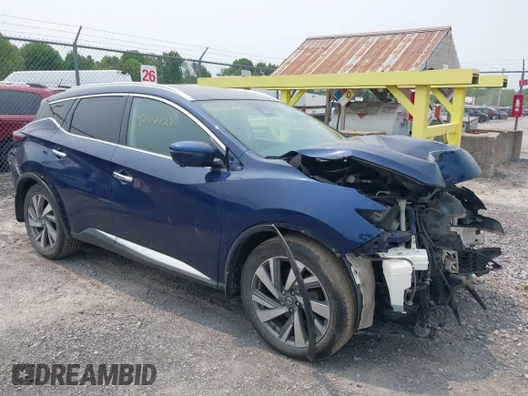 ✅ 2019 Nissan Murano SV • VIN: 5N1AZ2MS0KN104815 • Лот: 42412823. Опубліковано раніше на IAAI з пробігом 134 098 миль. Безкоштовний доступ до архіву аукціонних продажів зі США та докладний звіт про історію автомобіля на DreamBid. Зображення 1.