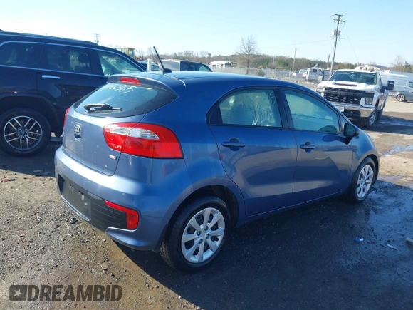 ✅ 2016 Kia Rio LX • VIN: KNADM5A37G6640044 • Лот: 44560365. Опубліковано раніше на IAAI з пробігом 44 719 миль. Безкоштовний доступ до архіву аукціонних продажів зі США та докладний звіт про історію автомобіля на DreamBid. Зображення 4.