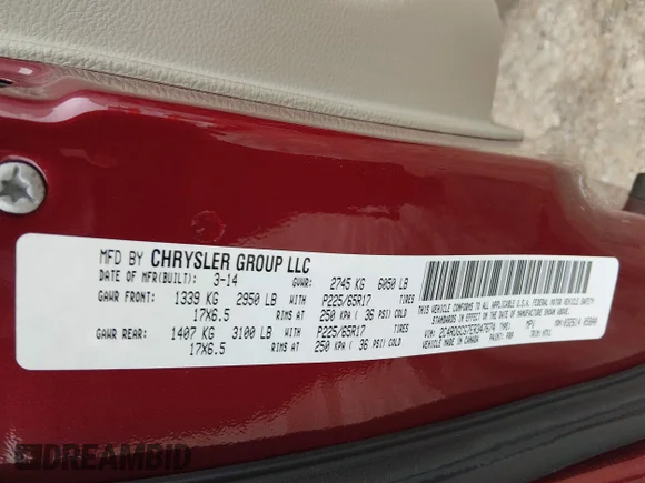 ✅ 2014 Dodge Grand Caravan SXT • VIN: 2C4RDGCG7ER347674 • Lot: 45173127. Wystawiony na IAAI z przebiegiem 101 605 mil. Bezpłatny archiwum sprzedaży aukcyjnych z USA i szczegółowy raport historii pojazdu na DreamBid. Zdjęcie 9.