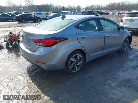 ✅ 2015 Hyundai Elantra SE • VIN: 5NPDH4AE4FH615125 • Lot: 44486615. Wystawiony na IAAI z przebiegiem 56 110 mil. Bezpłatny archiwum sprzedaży aukcyjnych z USA i szczegółowy raport historii pojazdu na DreamBid. Zdjęcie 4.