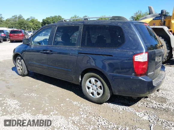 ✅ 2008 Kia Sedona EX • VIN: KNDMB233586221275 • Lot: 45224452. Wystawiony na IAAI z przebiegiem 176 326 mil. Bezpłatny archiwum sprzedaży aukcyjnych z USA i szczegółowy raport historii pojazdu na DreamBid. Zdjęcie 3.
