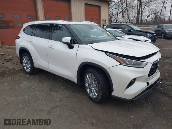 ✅ 2020 Toyota Highlander Limited • VIN: 5TDDZRBH4LS033194 • Лот: 43863386. Опубліковано раніше на IAAI з пробігом 106 467 миль. Безкоштовний доступ до архіву аукціонних продажів зі США та докладний звіт про історію автомобіля на DreamBid. Зображення 1.