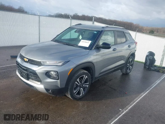 ✅ 2023 Chevrolet TrailBlazer LT • VIN: KL79MRSL4PB190730 • Lot: 44530642. Listed on IAAI with 42,938 mi. Free auction sales archive from the USA and detailed vehicle history report at DreamBid. Image 2.