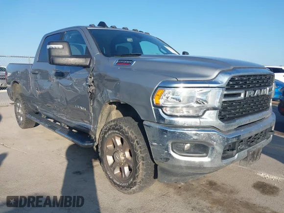 ✅ 2023 Ram 2500 Big Horn • VIN: 3C6UR5DJ5PG539184 • Лот: 43265378. Опубліковано раніше на IAAI з пробігом 76 820 миль. Безкоштовний доступ до архіву аукціонних продажів зі США та докладний звіт про історію автомобіля на DreamBid. Зображення 1.