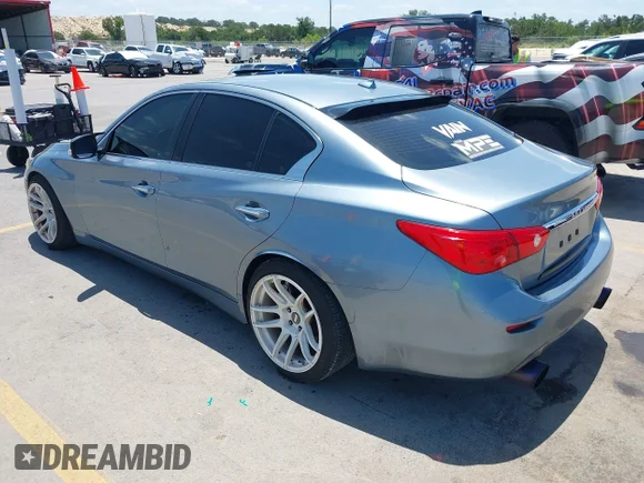 ✅ 2017 Infiniti Q50 Sport • VIN: JN1EV7AP9HM737135 • Лот: 42454735. Опубликован ранее на IAAI с пробегом 109 415 миль. Бесплатный доступ к архиву аукционных продаж из США и подробный отчёт об истории автомобиля на DreamBid. Изображение 3.
