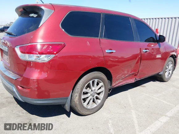 ✅ 2014 Nissan Pathfinder SV • VIN: 5N1AR2MN1EC609112 • Lot: 44650861. Wystawiony na IAAI z przebiegiem 124 387 mil. Bezpłatny archiwum sprzedaży aukcyjnych z USA i szczegółowy raport historii pojazdu na DreamBid. Zdjęcie 4.