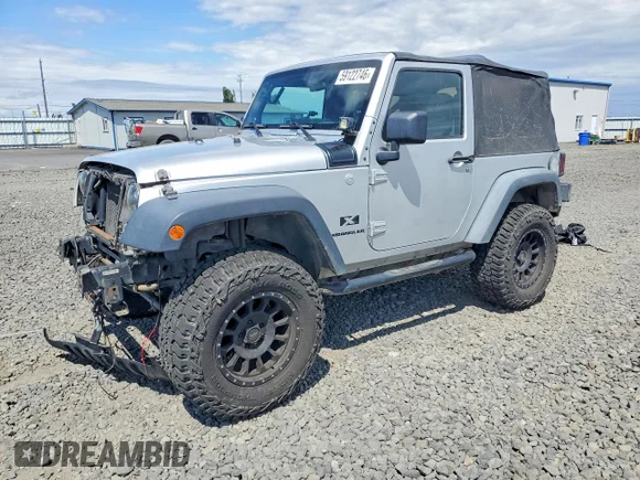 ✅ 2008 Jeep Wrangler X • VIN: 1J4FA24158L550403 • Lot: 59122746. Listed on Copart with 77,143 mi. Free auction sales archive from the USA and detailed vehicle history report at DreamBid. Image 1.