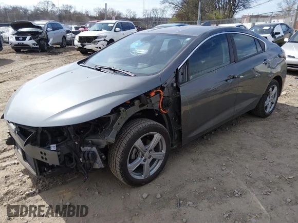 ✅ 2017 Chevrolet Volt LT • VIN: 1G1RA6S55HU109423 • Lot: 44512059. Listed on IAAI with 101,372 mi. Free auction sales archive from the USA and detailed vehicle history report at DreamBid. Image 2.
