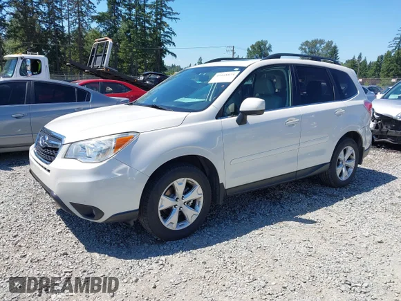 ✅ 2014 Subaru Forester Limited • VIN: JF2SJAHC8EH410758 • Лот: 45448873. Опубликован ранее на IAAI с пробегом 159 858 миль. Бесплатный доступ к архиву аукционных продаж из США и подробный отчёт об истории автомобиля на DreamBid. Изображение 2.
