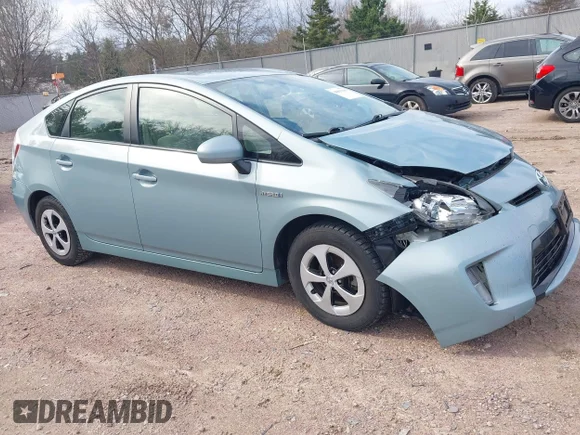 ✅ 2013 Toyota Prius Persona • VIN: JTDKN3DU4D5696198 • Lot: 44867010. Listed on IAAI with 216,787 mi. Free auction sales archive from the USA and detailed vehicle history report at DreamBid. Image 1.