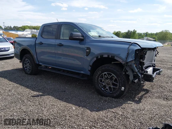 ✅ 2024 Ford Ranger XLT • VIN: 1FTER4HH2RLE75190 • Лот: 45017811. Опубліковано раніше на IAAI з пробігом 7 011 миль. Безкоштовний доступ до архіву аукціонних продажів зі США та докладний звіт про історію автомобіля на DreamBid. Зображення 1.