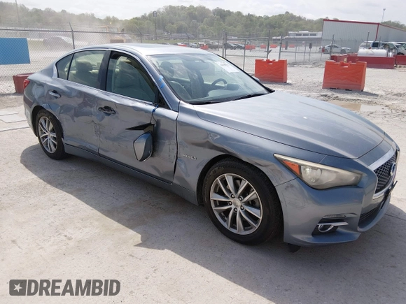 ✅ 2014 Infiniti Q50 Hybrid Sport • VIN: JN1AV7AP3EM690923 • Лот: 44868352. Опубліковано раніше на IAAI з пробігом 109 907 миль. Безкоштовний доступ до архіву аукціонних продажів зі США та докладний звіт про історію автомобіля на DreamBid. Зображення 1.