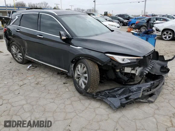✅ 2019 Infiniti QX50 Luxe • VIN: 3PCAJ5M16KF144416 • Лот: 44028403. Опубліковано раніше на Copart з пробігом 82 223 миль. Безкоштовний доступ до архіву аукціонних продажів зі США та докладний звіт про історію автомобіля на DreamBid. Зображення 4.