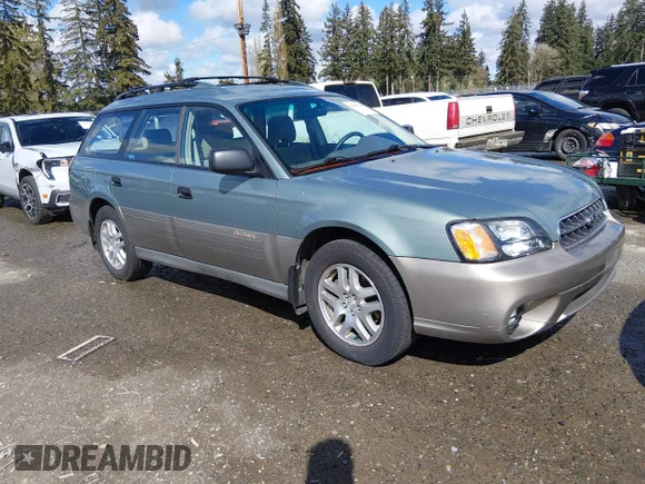 ✅ 2003 Subaru Legacy Outback • VIN: 4S3BH665236650506 • Lot: 44881643. Wystawiony na IAAI z przebiegiem 95 516 mil. Bezpłatny archiwum sprzedaży aukcyjnych z USA i szczegółowy raport historii pojazdu na DreamBid. Zdjęcie 1.