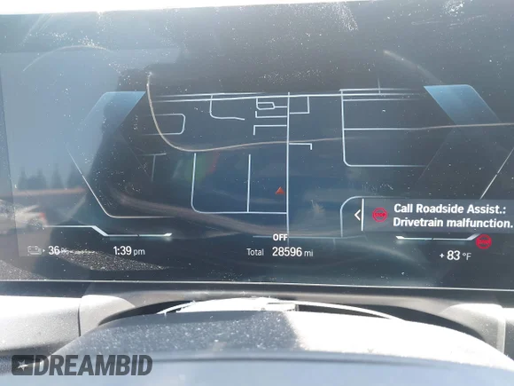 ✅ 2023 BMW i4 eDrive40 • VIN: WBY73AW00PFR12409 • Лот: 44684907. Опубліковано раніше на IAAI з пробігом 28 596 миль. Безкоштовний доступ до архіву аукціонних продажів зі США та докладний звіт про історію автомобіля на DreamBid. Зображення 7.