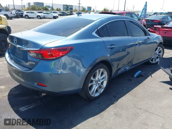 ✅ 2016 Mazda 6 i Touring • VIN: JM1GJ1V57G1447385 • Lot: 44992990. Listed on IAAI with 169,382 mi. Free auction sales archive from the USA and detailed vehicle history report at DreamBid. Image 4.