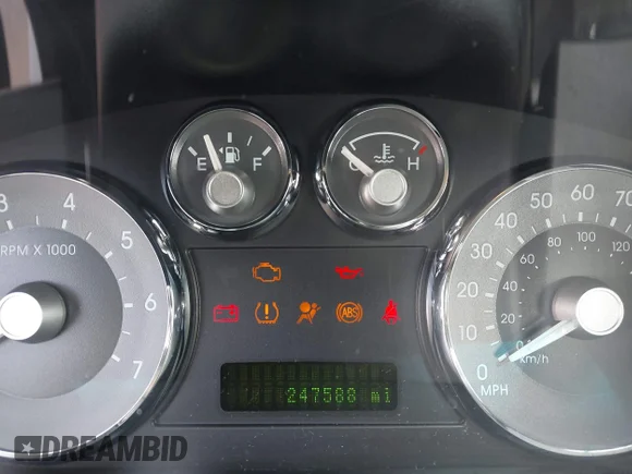 ✅ 2008 Mercury Milan • VIN: 3MEHM07108R602848 • Lot: 44494075. Listed on IAAI with 247,588 mi. Free auction sales archive from the USA and detailed vehicle history report at DreamBid. Image 7.