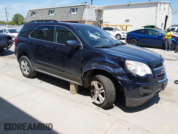 ✅ 2015 Chevrolet Equinox LT • VIN: 2GNALBEK7F1161287 • Лот: 45219755. Опубліковано раніше на IAAI з пробігом 108 657 миль. Безкоштовний доступ до архіву аукціонних продажів зі США та докладний звіт про історію автомобіля на DreamBid. Зображення 1.