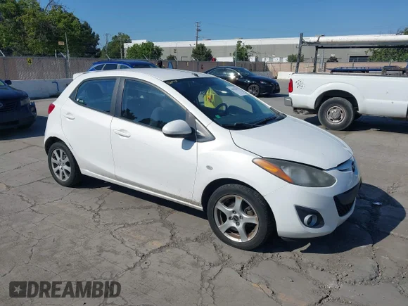✅ 2012 Mazda 2 Touring • VIN: JM1DE1LZ9C0141513 • Lot: 45056591. Listed on IAAI with 191,206 mi. Free auction sales archive from the USA and detailed vehicle history report at DreamBid. Image 1.