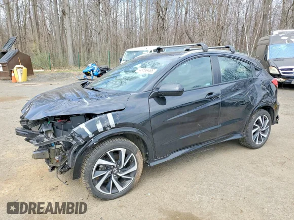 ✅ 2020 Honda HR-V Sport • VIN: 3CZRU6H14LM727049 • Лот: 49599486. Опубліковано раніше на Copart з пробігом 63 760 миль. Безкоштовний доступ до архіву аукціонних продажів зі США та докладний звіт про історію автомобіля на DreamBid. Зображення 1.