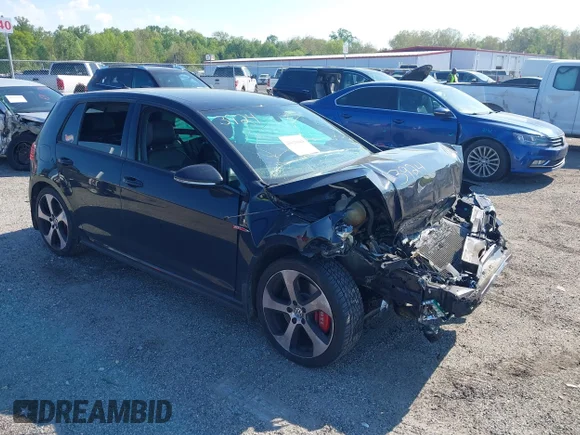✅ 2016 Volkswagen Golf GTI S • VIN: 3VW547AU7GM003924 • Лот: 45028004. Опубліковано раніше на IAAI з пробігом 60 193 миль. Безкоштовний доступ до архіву аукціонних продажів зі США та докладний звіт про історію автомобіля на DreamBid. Зображення 1.