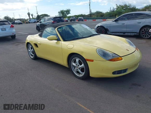 ✅ 1997 Porsche Boxster • VIN: WP0CA2983VS622201 • Lot: 43131368. Wystawiony na IAAI z przebiegiem 51 486 mil. Bezpłatny archiwum sprzedaży aukcyjnych z USA i szczegółowy raport historii pojazdu na DreamBid. Zdjęcie 1.