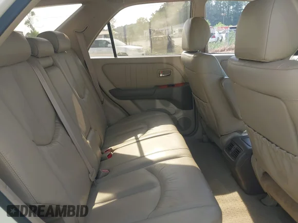 ✅ 2001 Lexus RX 300 • VIN: JTJGF10U810107544 • Lot: 42151010. Wystawiony na IAAI z przebiegiem 147 735 mil. Bezpłatny archiwum sprzedaży aukcyjnych z USA i szczegółowy raport historii pojazdu na DreamBid. Zdjęcie 8.