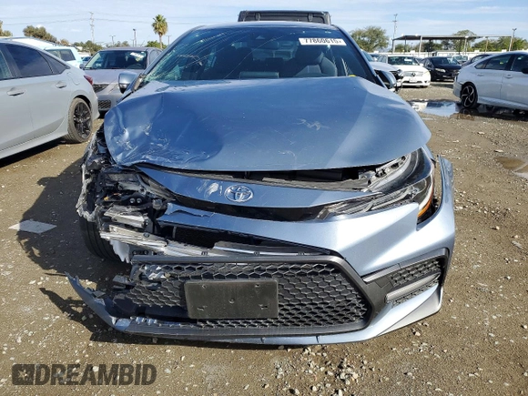 ✅ 2021 Toyota Corolla SE • VIN: JTDS4MCE2MJ077898 • Lot: 77860615. Wystawiony na Copart z przebiegiem 43 375 mil. Bezpłatny archiwum sprzedaży aukcyjnych z USA i szczegółowy raport historii pojazdu na DreamBid. Zdjęcie 5.