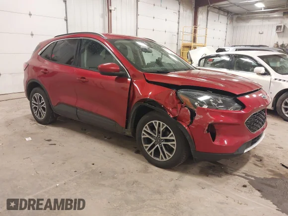 ✅ 2020 Ford Escape SEL • VIN: 1FMCU9H60LUA10048 • Lot: 44974748. Listed on IAAI with 66,193 mi. Free auction sales archive from the USA and detailed vehicle history report at DreamBid. Image 1.