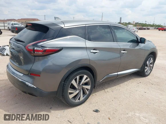 ✅ 2021 Nissan Murano SL • VIN: 5N1AZ2CJ2MC125446 • Lot: 43187488. Wystawiony na IAAI z przebiegiem 89 339 mil. Bezpłatny archiwum sprzedaży aukcyjnych z USA i szczegółowy raport historii pojazdu na DreamBid. Zdjęcie 4.