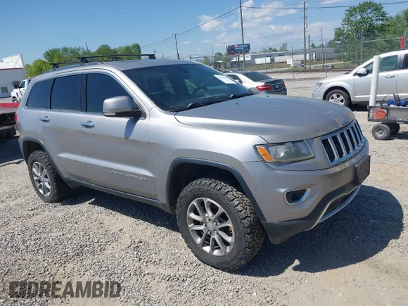 ✅ 2014 Jeep Grand Cherokee Limited • VIN: 1C4RJFBMXEC488015 • Lot: 44951958. Wystawiony na IAAI z przebiegiem 265 084 mil. Bezpłatny archiwum sprzedaży aukcyjnych z USA i szczegółowy raport historii pojazdu na DreamBid. Zdjęcie 1.