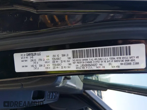 ✅ 2009 Jeep Liberty Sport • VIN: 1J8GN28K89W546257 • Lot: 44993719. Wystawiony na IAAI z przebiegiem 171 792 mil. Bezpłatny archiwum sprzedaży aukcyjnych z USA i szczegółowy raport historii pojazdu na DreamBid. Zdjęcie 9.