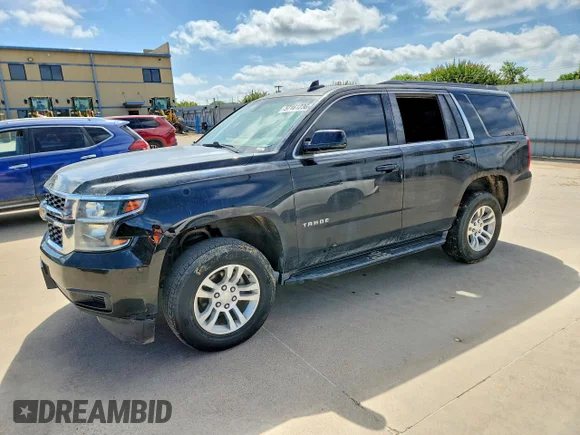 ✅ 2018 Chevrolet Tahoe LS • VIN: 1GNSCAEC6JR398327 • Lot: 57161236. Wystawiony na Copart z przebiegiem Nie podano. Bezpłatny archiwum sprzedaży aukcyjnych z USA i szczegółowy raport historii pojazdu na DreamBid. Zdjęcie 1.