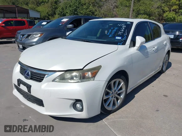 ✅ 2012 Lexus CT 200h Premium • VIN: JTHKD5BH7C2086640 • Лот: 43419844. Опубліковано раніше на IAAI з пробігом 197 416 миль. Безкоштовний доступ до архіву аукціонних продажів зі США та докладний звіт про історію автомобіля на DreamBid. Зображення 2.