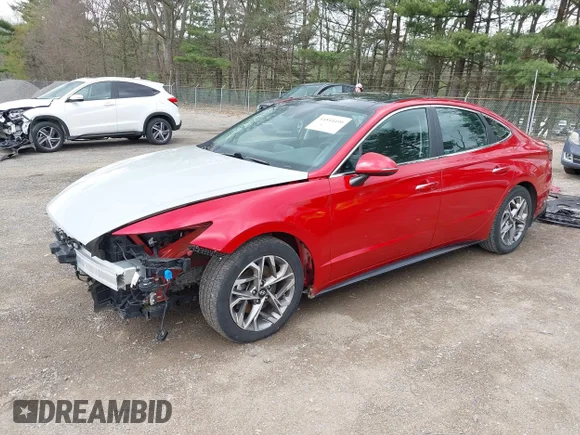 ✅ 2021 Hyundai Sonata SEL • VIN: 5NPEF4JA8MH101881 • Lot: 44844490. Wystawiony na IAAI z przebiegiem 118 499 mil. Bezpłatny archiwum sprzedaży aukcyjnych z USA i szczegółowy raport historii pojazdu na DreamBid. Zdjęcie 2.