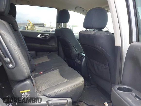 ✅ 2017 Nissan Pathfinder SL • VIN: 5N1DR2MN5HC613925 • Lot: 42745672. Listed on IAAI with 99,377 mi. Free auction sales archive from the USA and detailed vehicle history report at DreamBid. Image 8.