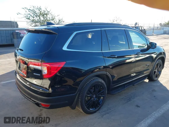 ✅ 2022 Honda Pilot Special Edition • VIN: 5FNYF5H25NB023786 • Lot: 44106157. Wystawiony na IAAI z przebiegiem 43 574 mil. Bezpłatny archiwum sprzedaży aukcyjnych z USA i szczegółowy raport historii pojazdu na DreamBid. Zdjęcie 4.