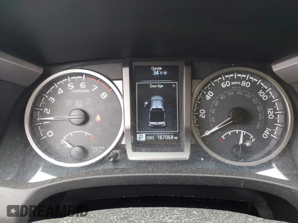 ✅ 2016 Toyota Tacoma TRD Sport • VIN: 3TMDZ5BNXGM001824 • Lot: 44649059. Wystawiony na IAAI z przebiegiem 167 068 mil. Bezpłatny archiwum sprzedaży aukcyjnych z USA i szczegółowy raport historii pojazdu na DreamBid. Zdjęcie 7.