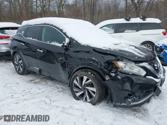 ✅ 2017 Nissan Murano S • VIN: 5N1AZ2MH9HN173824 • Lot: 44048659. Wystawiony na IAAI z przebiegiem 80 404 mil. Bezpłatny archiwum sprzedaży aukcyjnych z USA i szczegółowy raport historii pojazdu na DreamBid. Zdjęcie 1.